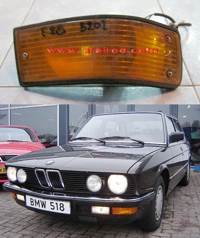 BMW 520i E28 ไฟในกันชนหน้า