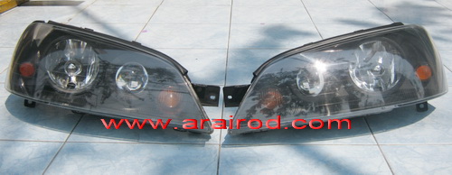 FORD LASER TIERRA ฟอร์ด เลเซอร์ เทียร่า ไฟหน้าโคมดำ