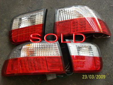 HONDA CIVIC1992 3Door ฮอนด้า ซีวิค ปี1992 3ประตู ไฟท้ายพร้อมทับทิม(ตัวแต่ง)