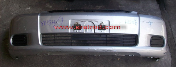 TOYOTA WISH 2004 กันชนหน้าพร้อมฝาปิดช่องสปอร์ตไลท์ โตโยต้า วิช ปี2004