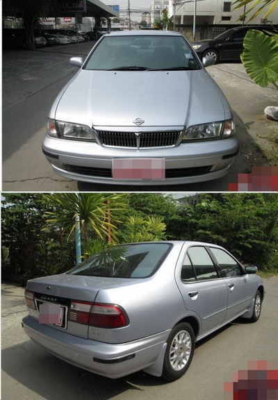 อะไหล่  NISSAN SUNNY B14 1994-2000 นิสสัน ซันนี่ บี14 ปี1994-2000 ฝาหน้า 2