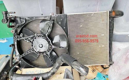 KIA CANIVAL เกีย คานิวัล ปี 2004 พัดลม หม้อน้า