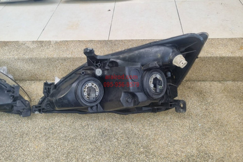อะไหล่ HONDA ACCORD 2004 ฮอนด้า แอคคอร์ด ปี2004 ไฟหน้า ลายนอก 7
