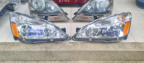 อะไหล่ HONDA ACCORD 2004 ฮอนด้า แอคคอร์ด ปี2004 ไฟหน้า ลายนอก