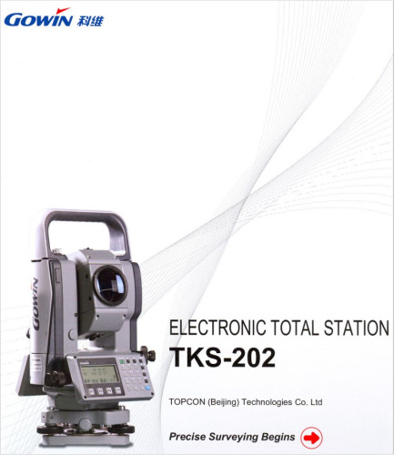 กล้อง TOTAL STATION GOWIN รุ่น TKS-202 สภาพ 90 เปอร์เซ็นต์ 6
