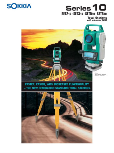 กล้อง TOTAL STATION SOKKIA รุ่น SET-310 สภาพ 95 เปอร์เซ็นต์ 6