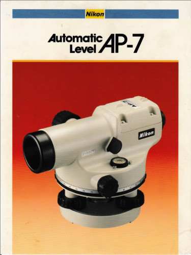 กล้องวัดระดับ NIKON รุ่น AP-7 สภาพ 98 เปอร์เซ็นต์ 5