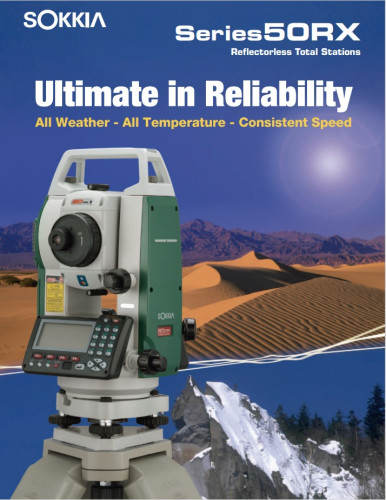 กล้อง TOTAL STATION SOKKIA รุ่น SET-650RXS สภาพ 95 เปอรฺ์เซ็นต์ 6