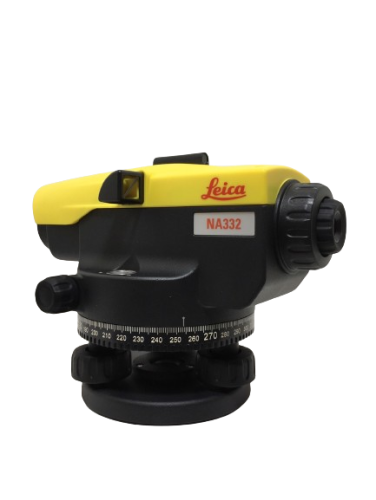 กล้องวัดระดับ LEICA รุ่น NA-332 พร้อมขาตั้ง และไม้สต๊าฟ 3 เมตร 3