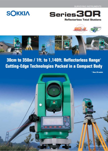 กล้อง TOTAL STATION SOKKIA รุ่น SET-330R สภาพ 90 เปอร์เซ็นต์ 6