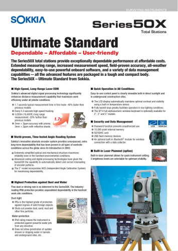 กล้อง TOTAL STATION SOKKIA รุ่น SET-650XS สภาพ 95 เปอร์เซ็นต์ 6