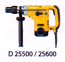 สว่านเจาะ + สกัด DEWALT DW 25500 K