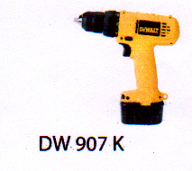 สว่านไขควงไร้สาย DW 907 K2