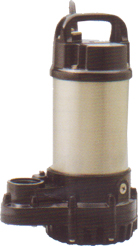 เครื่องสูบน้ำแบบจุ่ม ใบพัดแบบ Vortex สามารถสูบกากปริมาณไม่มากในน้ำได้ Tsurumi Pump