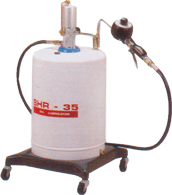 ถังอัดน้ำมันเกียร์ชนิดใช้ลม รุ่น SHR-35M(พร้อมมิเตอร์)