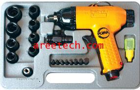 เครื่องมือลม ไขควงลมพร้อมลูกบล๊อค (ครบชุด) PUMA รุ่น AT-4069K