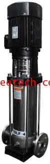 ปั้มน้ำ WESCO Light Vertical Multistage Centrifugal pump  รุ่น CDLF 2-70