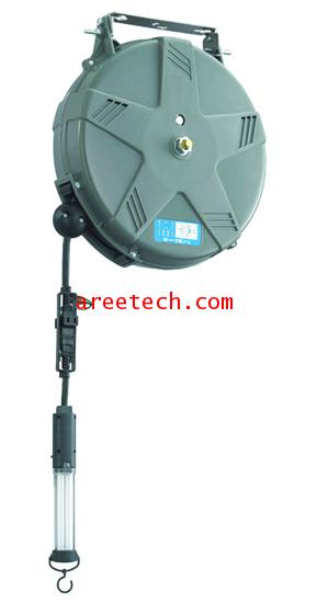 ชุดโตมไฟม้วนเก็บ ยี่ห้อ TRIENS Captain Light 220V. - 10.0M Reel  รุ่น SLR -18W.