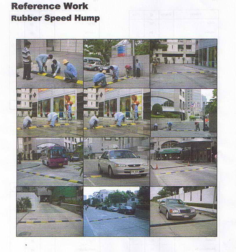 ยางชะลอความเร็ว, ยางขวางถนน, Rubber Speed Hump 2