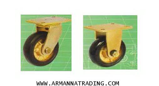 ล้อยูริเทน, ล้อไนล่อน, ล้อยาง, ล้อเหล็ก, ล้อยางติดเหล็ก(หุ้มเหล็ก), ล้อสำหรับงานหนัก (รับน้ำหนัก 500 4