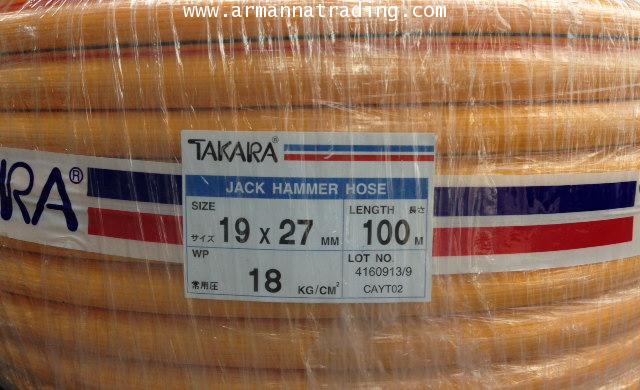 สายลมพีวีซีเจาะคอนกรีตTAKARA (Jack-Hammer Hose) 2