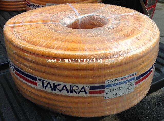 สายลมพีวีซีเจาะคอนกรีตTAKARA (Jack-Hammer Hose) 6