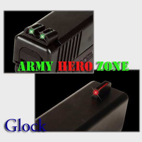 ศูนย์เล็ง Truglo Fiber Optic : Glock 1
