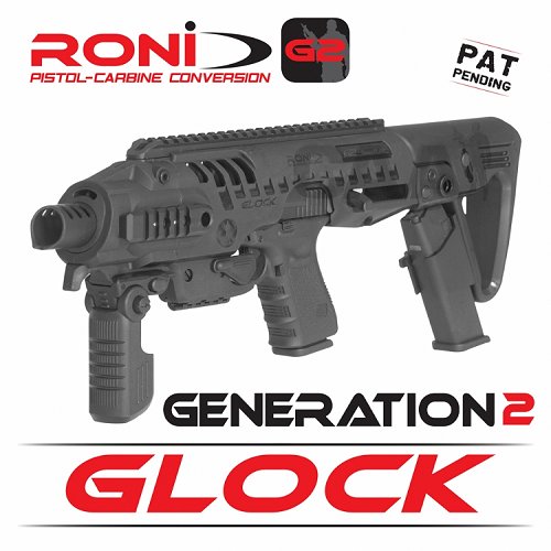 ชุดประกอบปืน Glock RONI G2 สีดำ
