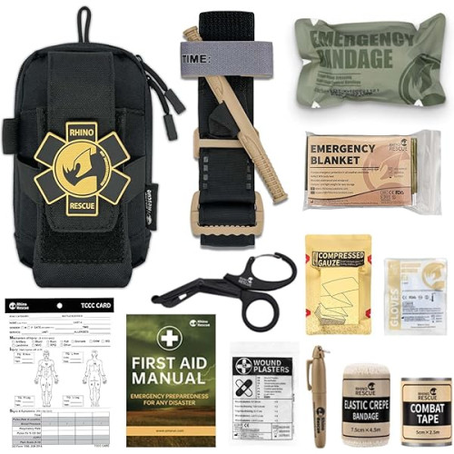 ชุดปฐมพยาบาลบุคคล RHINO RESCUE EDC IFAK Trauma Kit Molle