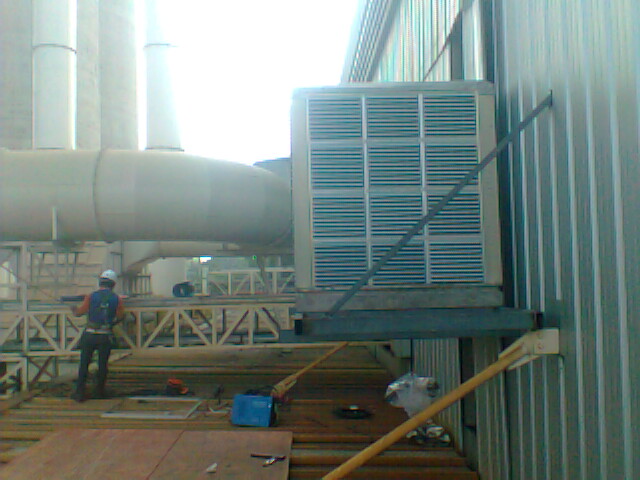 พัดลมไอเย็น, พัดลม Evaporative Cooling System, เครื่องสร้างลมเย็น Evap 5