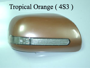 ฝาครอบกระจกมองข้าง พร้อมไฟเลี้ยว LED TOYOTA YARIS, Vios 2007, TOYOTA WISH ทรงJP 7
