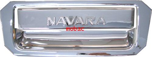 NISSAN NAVARA 2008-2013  เบ้าท้าย+ครอบมือเปิด สีชุบโครเมี่ยม ยี่ห้อ DODEK