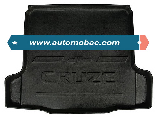 CHEVROLET CRUZE ถาดท้ายรถ เข้ารูป พอดีตัวรถ รุ่นแพง วัสดุคุณภาพ