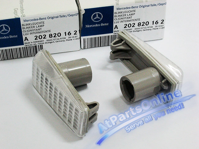 Auto Pro. ไฟหรี่สีขาวใส Original Genuine Mercedes-Benz W124 W129 W140 W202 E220 C220 SL500 S280 S50 3