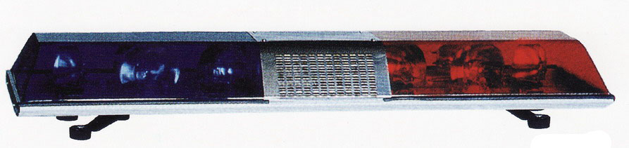 ไฟไซเรนทรงเหลี่ยม LP6000 BANGKOK SIGNAL DC.12 V แบบหมุน 4 ดวง ยาว 120 เซนติเมตร 0