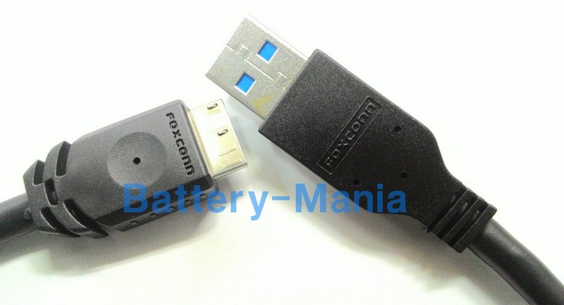สาย usb ลิงค์ข้อมูล foxconn ยาว 1.2M Micro USB 3.0 for Samsung Note3 Galaxy S5 external harddisk 1