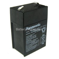 SLA Battery LC-R064R5NA PANASONIC 6V 4.5AH