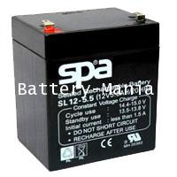 SLA Battery SL 12-5.5 SPA 12V 5.5AH แบตเตอรี่แห้ง ออกใบกำกับภาษีได้