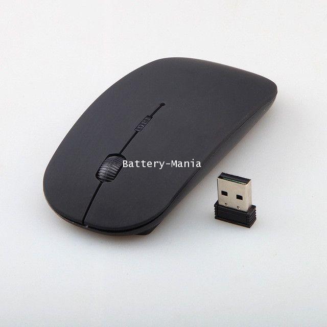 Apple Style Slim Wireless Mouse Mice 2.4Ghz 1600dpi 2