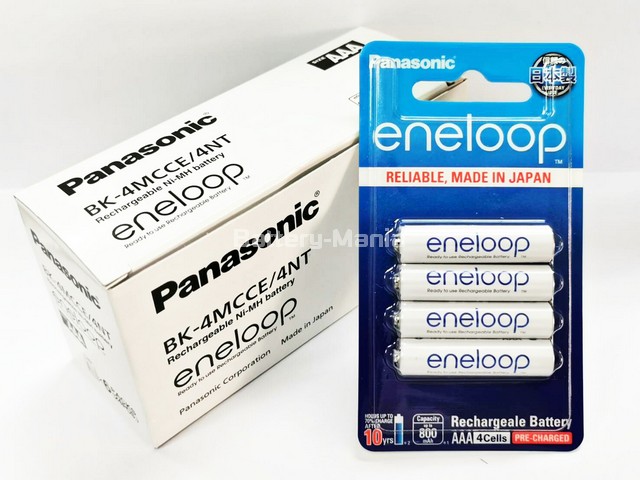 Panasonic Eneloop AAA pack 24 ก้อน 800 mAh ชาร์จ 2100 ครั้ง (AAA 6 pack) made in japan ออกใบกำกับภาษ 1