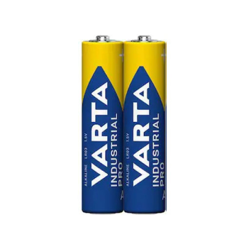 ถ่านอัลคาไลน์ขนาด AAA แพ็ค 2 ก้อน Varta Alkaline INDUSTRIAL PRO Made In Germany ออกใบกำกับภาษีได้