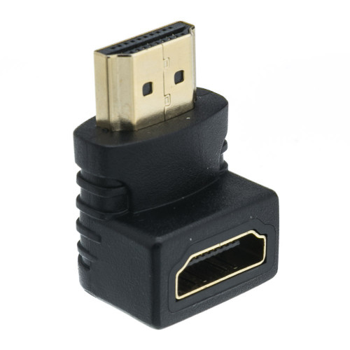 Adapter HDMI หัวงอ 90 องศา ตัวเมียเป็นตัวผู้ Female to Male 