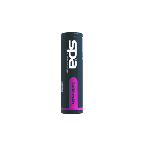 ถ่านชาร์จ Spa​ Battery​ NCR 18650​ 2400 mAh 3.7 V Lithium Ion Rechargeable หัวตัด ออกใบกำกับภาษีได้