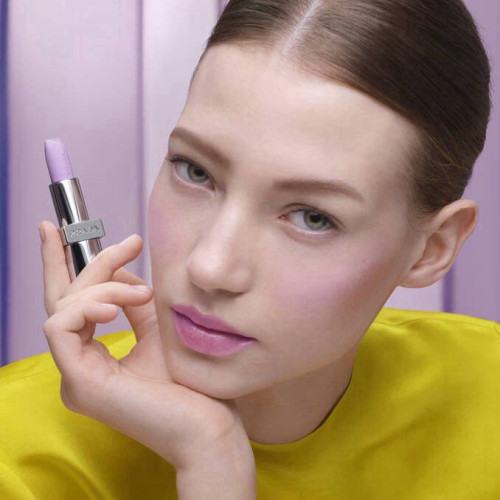  Prada Balm Optimizing Lip Blushing Care สี U003 Wisteria Gleams (ขนาด 3.8g) 