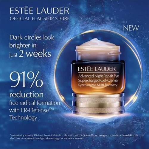  ESTĒE LAUDER Eye Supercharged Gel-Creme Synchronized Multi-Recovery 15 ML