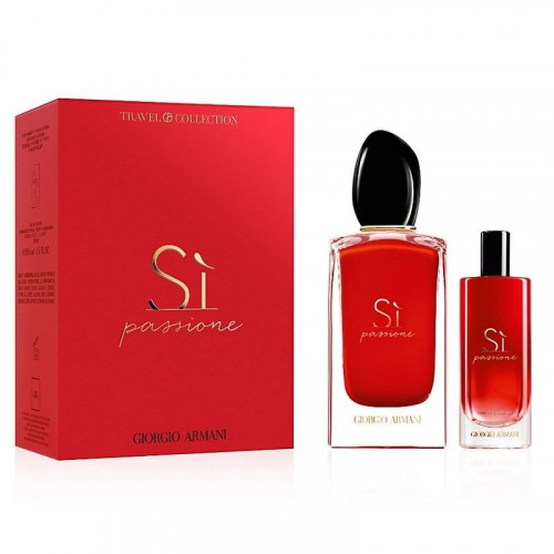 GIORGIO ARMANI Sì Passione Eau De Parfum Set Christmas gift 100 + 15 ML