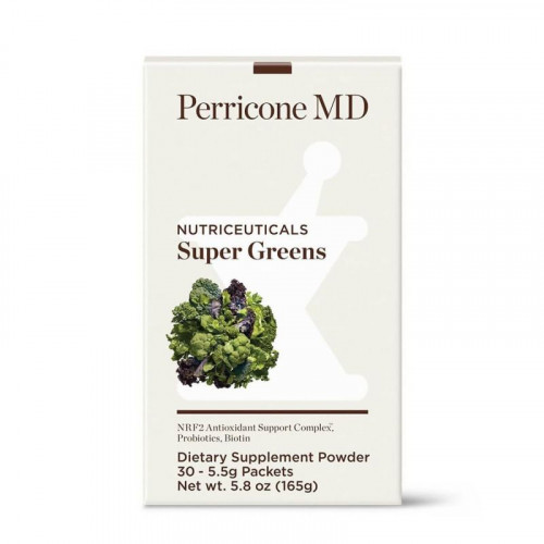 Perricone MD Super Greens With Phytonutrients and Probiotics กล่อง 30  Packets จำนวนจำกัด