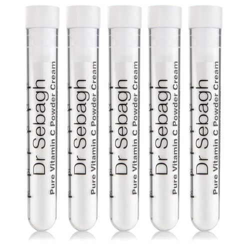 Dr.Sebagh Pure Vitamin C Powder Cream 1.5g x 5 หลอด No Box