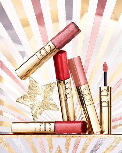 Dior Rouge Dior Forever Liquid Sequin 5ML เฉดสีขายดี #220 #420 #520 #719 # #720 747 #881 #999