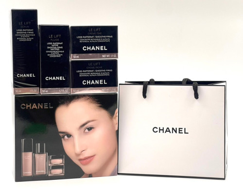 Chanel LE Lift SET 4 PCS. รวมผลิตภัณฑ์บำรุงผิวเพื่อการต่อต้านริ้วรอยอย่างได้ผล